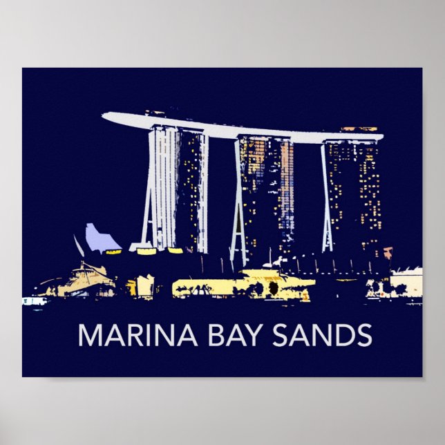Marina Bay Sands Poster (Front)