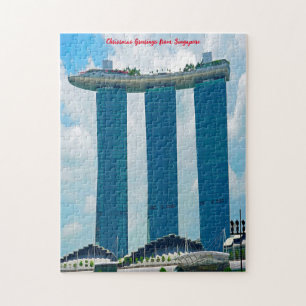 Marina Bay Sands Singapore. Jigsaw Puzzle
