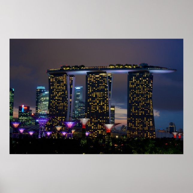 Marina Bay Sands Singapore Poster (Front)