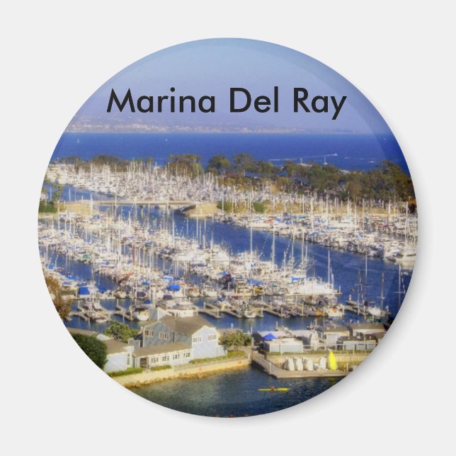 Marina Del Ray Magnet (Front)