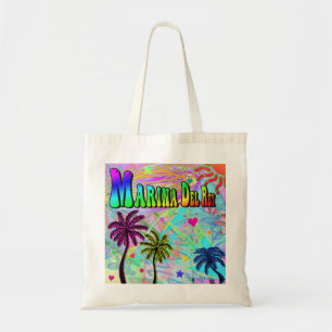 Marina Del Ray Vivid Romance Tote Bag