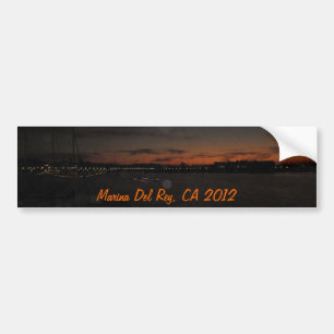 Marina Del Rey 2012 Bumper Sticker