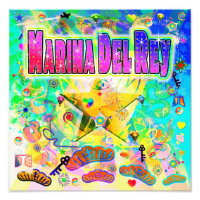 Marina Del Rey Epoch Hour Poster