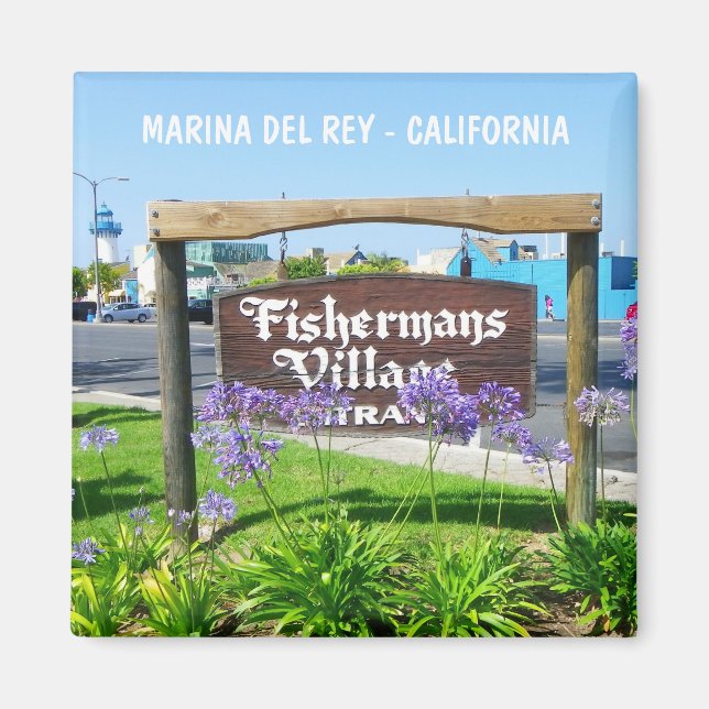 Marina Del Rey Magnet! Magnet (Front)