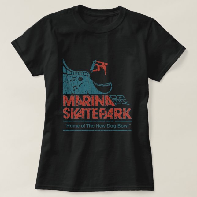 Marina del Rey Skatepark 1978 T-Shirt (Design Front)