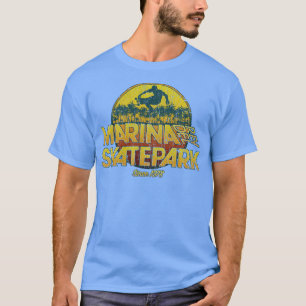 Marina Del Rey Skatepark Sunset 1978 T-Shirt