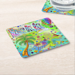 Marina Del Rey Timeless Melody Coaster