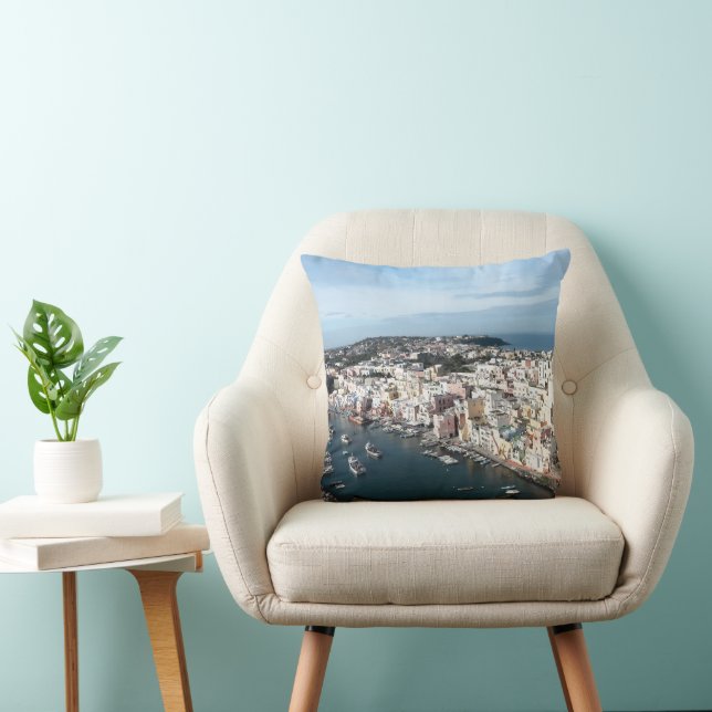 Marina di Corricella View 1 - Procida Cushion (Chair)