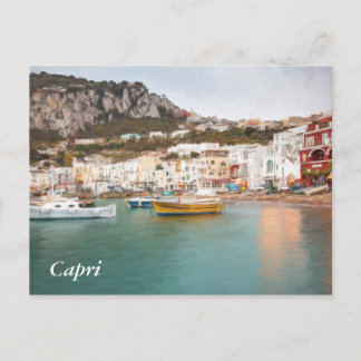 Marina Grande, Capri, Campania, Italy Postcard