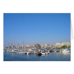Marina in Larnaca, Cyprus