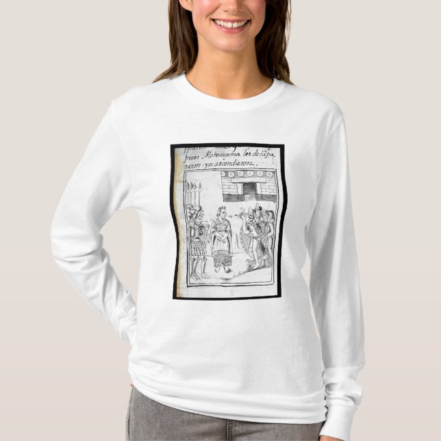 Marina interpreting for the Spaniards T-Shirt (Front)