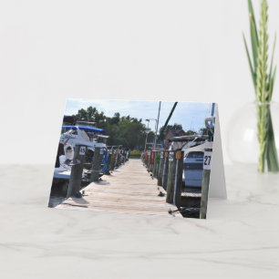 Marina Landscape Card