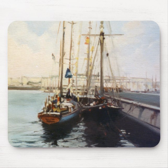 Marina/Mariña/Marine Mouse Pad (Front)