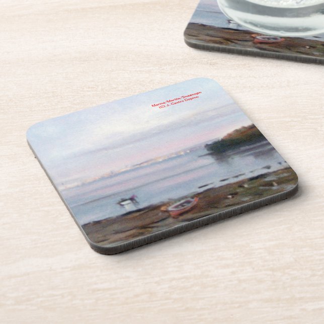 Marina/Mariña/Seascape Coaster (Left Side)
