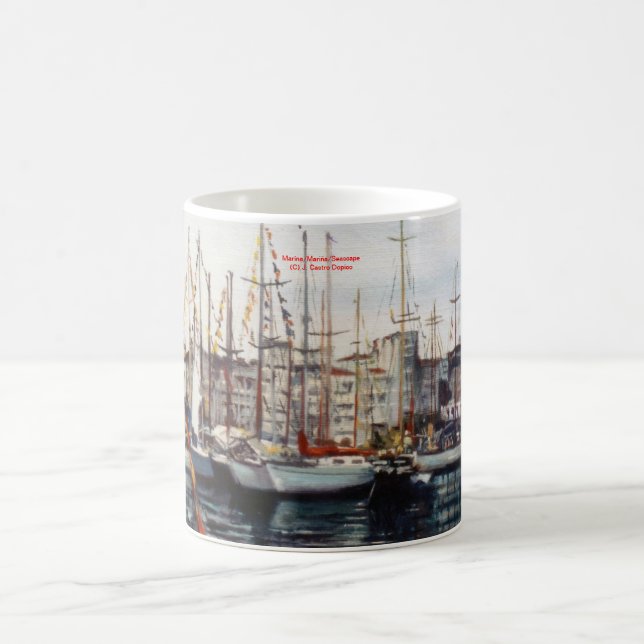 Marina/Mariña/Seascape Coffee Mug (Center)