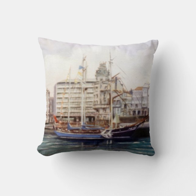 Marina/Mariña/Seascape Cushion (Front)