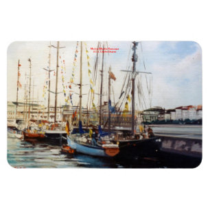 Marina/Mariña/Seascape Magnet