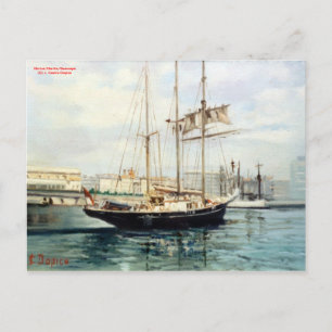 Marina/Mariña/Seascape Postcard