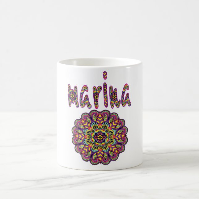 Marina name coffee mug (Center)