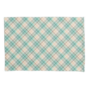 Marina Plaid On A Bias Pillowcase