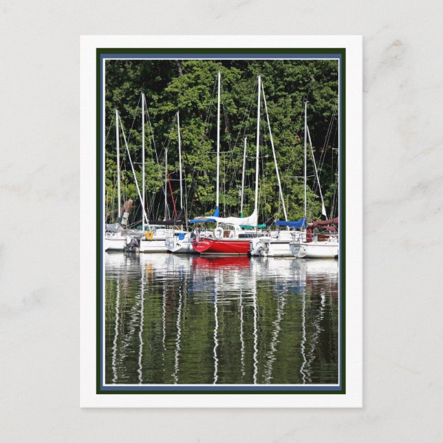 Marina Reflections Postcard (Front)