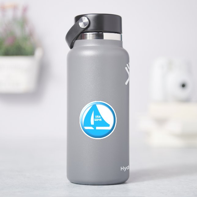 Marina Symbol - Sailboat (HydroFlask)