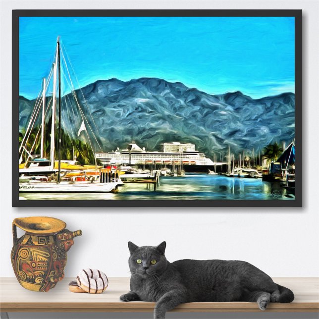Marina Vallarta 0946 Art Print (Creator Uploaded)