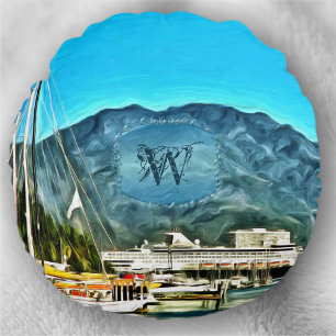 Marina Vallarta 0946 Round Cushion