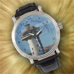 Marina Vallarta 0948 Watch<br><div class="desc">Painting "Marina Vallarta 0948" Collection The Men's Vintage Leather Watch is a big-faced timepiece that will never go out of style. Featuring a three-hand quartz movement and genuine leather strap, this watch’s classic look is great for both formal and fun occasions. Customise the face to make a watch perfectly matched...</div>