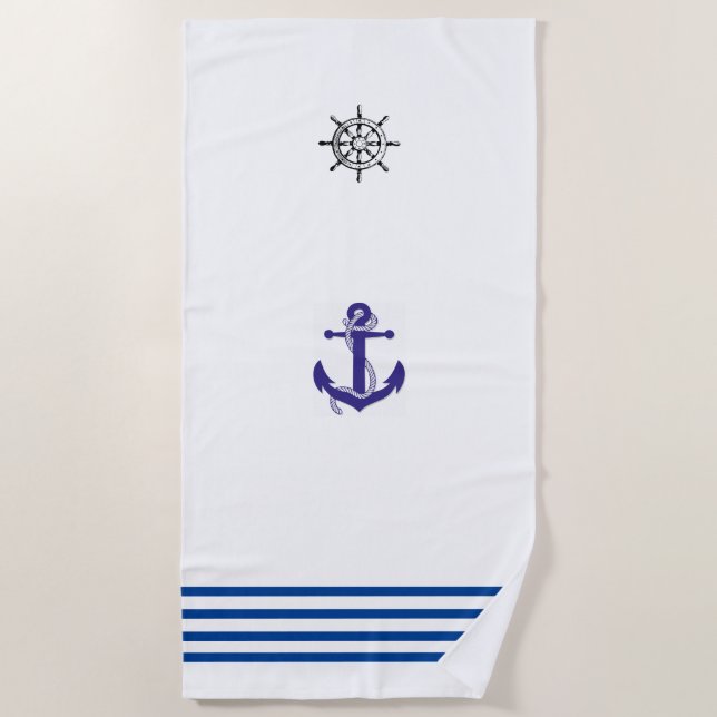 MARINE BEACH TOWEL (Front)