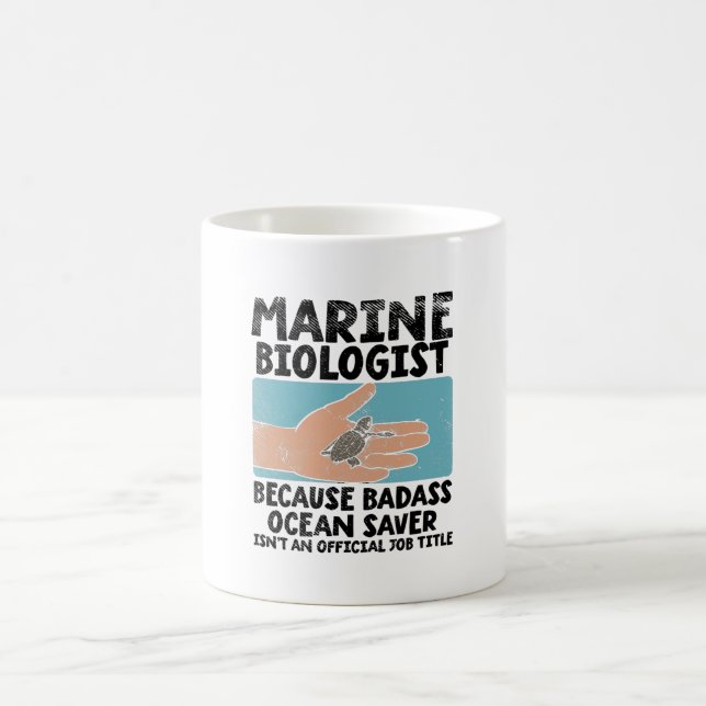 Marine Biologist Coffee Mug (Center)