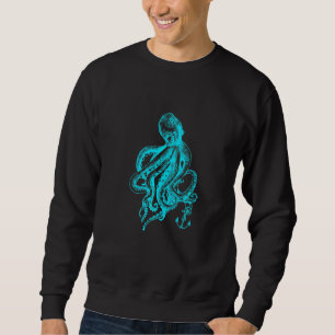 Marine Biologist Cool Octopus Sweatshirt