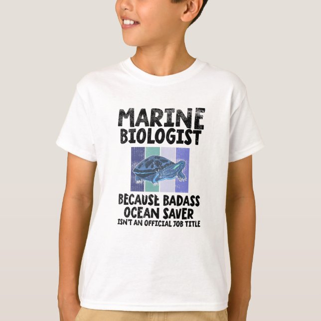 Marine Biologist Marine Biology T-Shirt (Front)