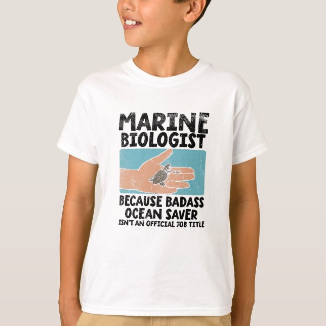 Marine Biologist Marine Biology T-Shirt (Front)