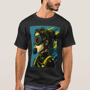 Marine Biologist Pop Scuba Diver T-Shirt