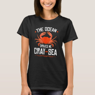 Marine Biology Crayfish Cray Sea Oceanographer Oce T-Shirt