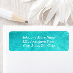 Marine Blue Water Colour Address