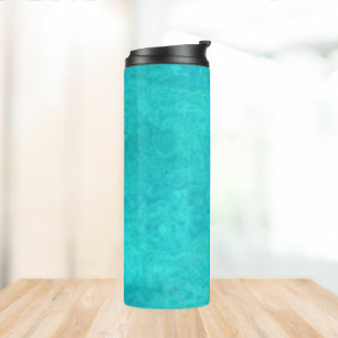 Marine Blue Water Colour Thermal Tumbler
