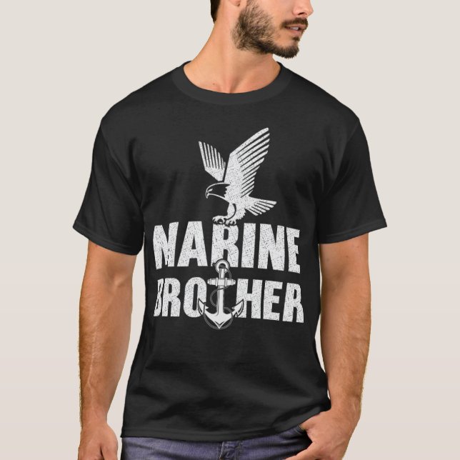 Marine Brother  T-Shirt (Front)