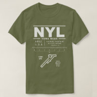 Marine Corps Air Station MCAS Yuma NYL T-Shirt