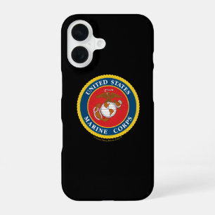 Marine Corps Seal - Flat iPhone 16 Case