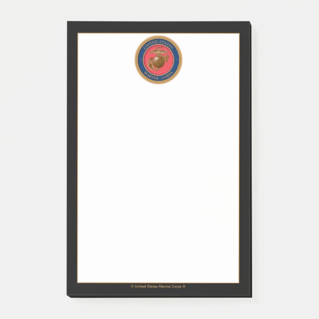 Marine Corps Seal Post-it Notes (Front)