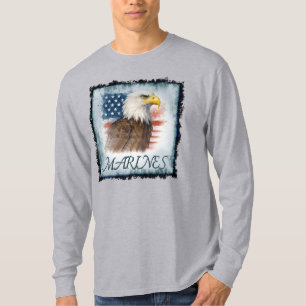 Marine Corps Veteran Logo Emblem T-Shirt