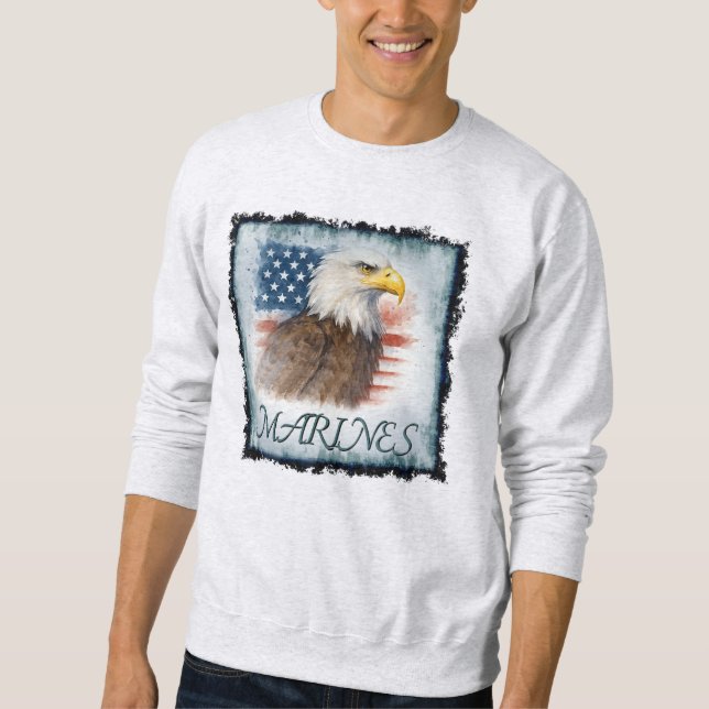 Marine Corps Veteran Sweatshirt (Front)