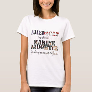 Marine Daughter Grace of God T-Shirt