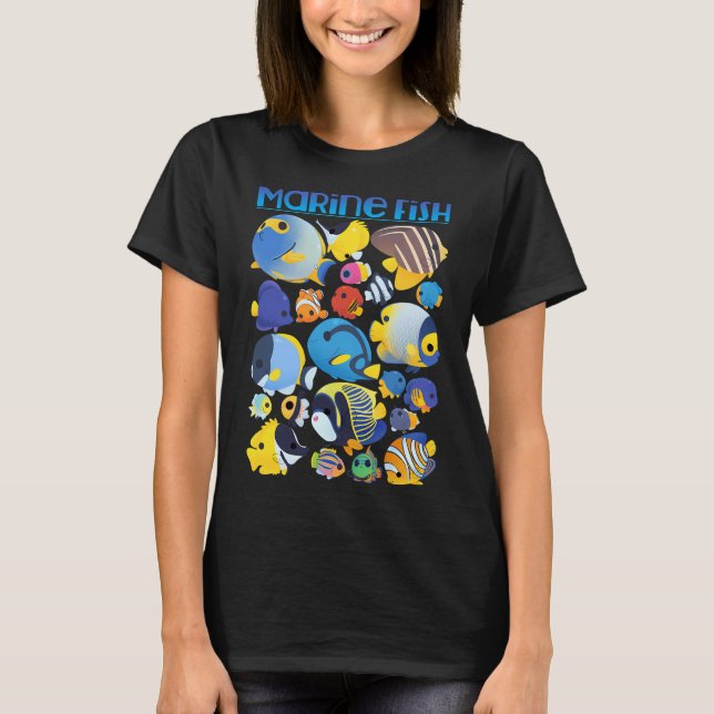 Marine Fish Collection 1 T-Shirt (Front)
