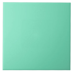 Marine Green Blue Aqua Turquoise 2015 Colour Trend Tile