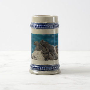 Marine Iguana Beer Stein
