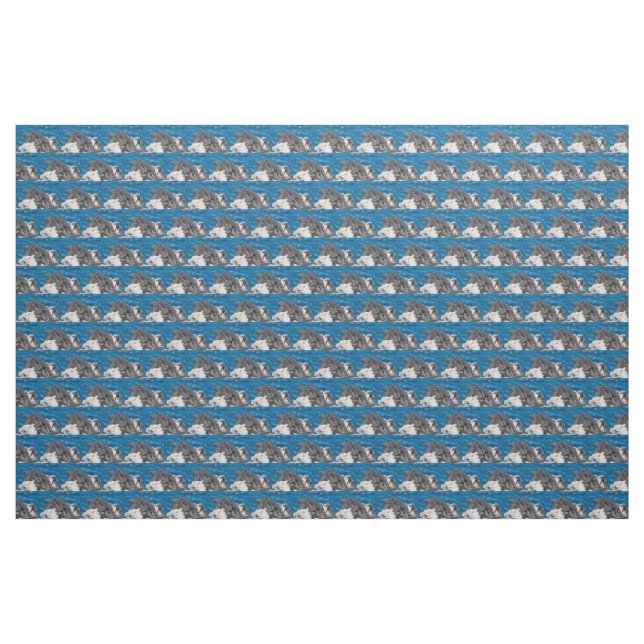 Marine Iguana Fabric (Yard)