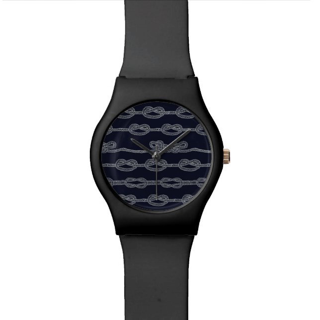 Marine Knots Pattern Watch (Close Up)